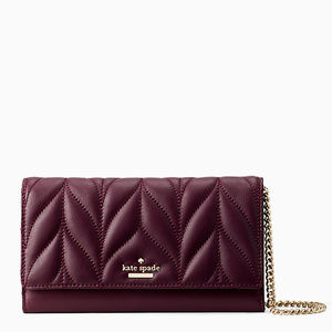KATE SPADE Briar Lane Quilted Milou Clutch WOC
